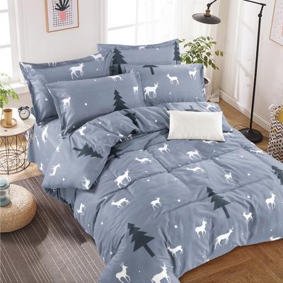 China Non-Toxic Non-Toxic High-Quality Animal Print Series Four-piece Bed Soft And Warm Four-piece Skin-friendly for sale