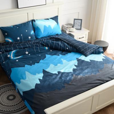 China Custom Printing Non-Toxic Fashionable Non-Toxic 3 Piece Duvet Cover Bedding Twin Queen Size Set Bedroom Bedding Set for sale