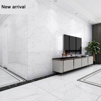 China Plate Marble Tile 400x800 Anion Porcelain Throw Medium Modern Minimalist Living Room Bathroom And Kitchen Wall Tile for sale