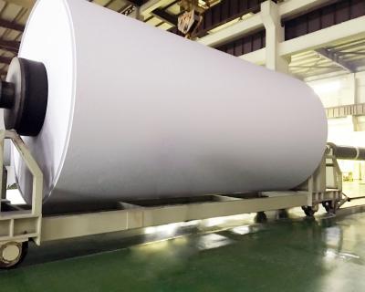 China Double Jumbo Roll Paper High Whiteness,Good stiffness A4 Paper Roll 70gsm And 80GSM zu verkaufen