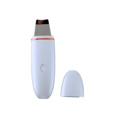 China Anti-Puffiness Ultrasonic Facial Skin Scrubber Rechargeable Skin Care Beauty Device for sale