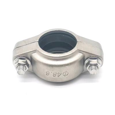 China Rigid Chemiacl Industry Equipments Stainless Steel Splined Couplings Fitting Stainless Steel Flange Splined Coupling To Plumb Fitting for sale