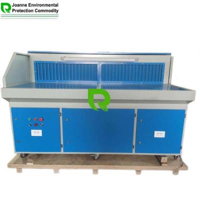 China 2-10 HP Static Free Downdraft Table For Auto Parts Factory Plastic Fiber Grinding for sale