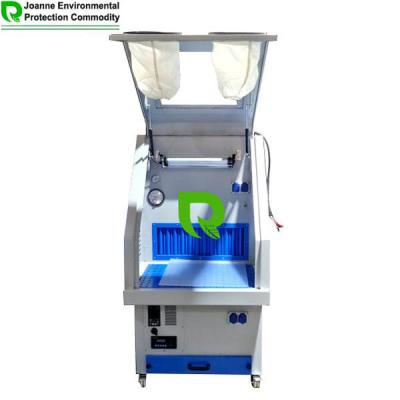 China Steel Polishing Grinding Downdraft Workstation 380-480V Extraction Table Emit Cleansed Air for sale