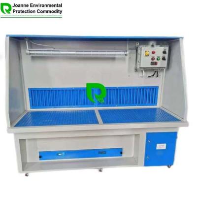 China Customized Electric Extraction Table Mobile Downdraft Workbench 1.5M Dust Collection Table for sale