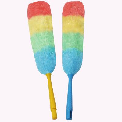 China Sustainable Factory price can be hung up Microfiber Hand Duster Colored Feather Dusters For HouseworkPopular for sale