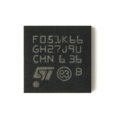 China 1 Flash Memory Chips Original Mro Controller STM32F051K6U6 32K MCU 32-Bit Flash Log Mirocontroller for sale