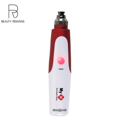 China Portable Face Lifting Dark Circles Mini Hifu Beauty Machine Microneedling Pen Dermapen Acne Treatment for sale