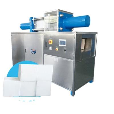 China 600kg/h Capacity Industrial Dry Ice Block Machine With Weight 250~2000g Slab for sale