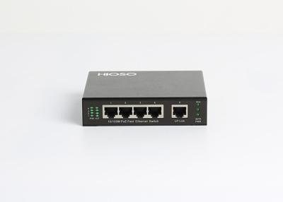 China Hioso Forway1205P 5 Ports Poe Switch 4 100M POE Ports 1 FE TP Port Managed Mini FE POE Switch for sale