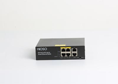 China Puertos no estándar del interruptor 4 el 100M PoE del PoE + 2 puertos del Uplink RJ45 del 100M en venta