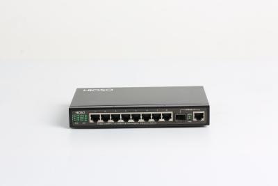 China CCC Certification 8 Ports 48V POE Switch Smart Support IP Camera for sale