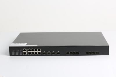 China 8 puertos de Gigabit Ethernet 4 puertos L3 8 EPON portuario OLT del Uplink 10G en venta