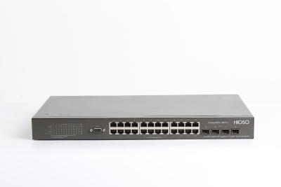 China 128G Backplane 16K MAC Learning POE Schakelaar, 28 Haven Beheerde Schakelaar Te koop