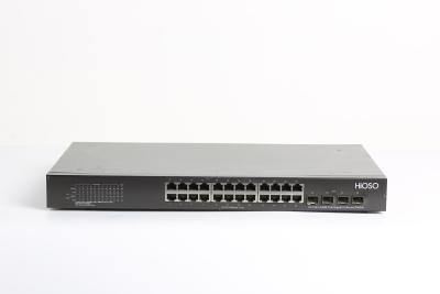 中国 IEEE802.3at 30W 24 1000M PoE 4 1000M SFPの港POEスイッチ28港 販売のため