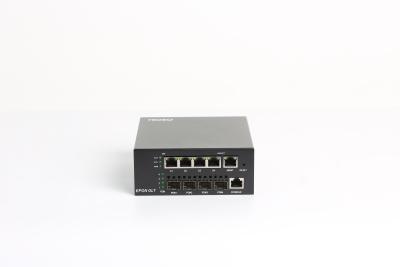 China O mini 4 PON Epon Olt 4 1000M Uplink RJ45 de HiOSO HA7004S move 4 SFP DC12V OLT compatível com a outra responsabilidade Onts dos tipos à venda