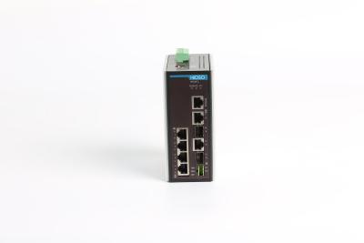 China 4 1000M Rj 45 2 1000M Combo Ports Din Häfen des Schienen-Berg-Netz-Schalter-6 zu verkaufen