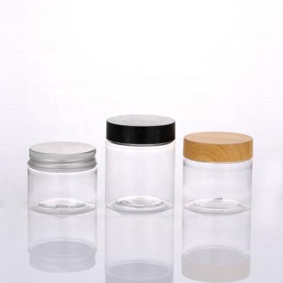 China Fast Delivery In 3days 150ml Skincare Luxury Packaging Set Jars For Hair Care Products Containers Dessert Jar Custom Plastic for sale