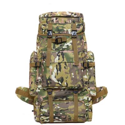 China arbolado ajustable 75L camuflar el CE táctico ISO de la alta densidad de la mochila en venta