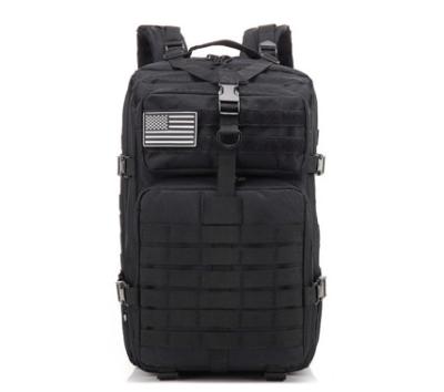 中国 45L黒の軍隊のナップザック袋防水1000D Cordura PUのコーティング 販売のため