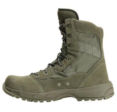 China Oxford Green Military Combat Boots  Waterproof Military Boots 38-45 Army for sale