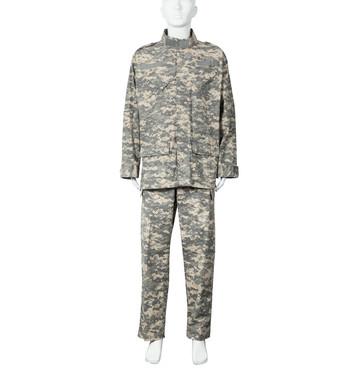 China Mandarin Collar Durable Army BDU Uniform Rip Stop Digital Desert Camouflage for sale