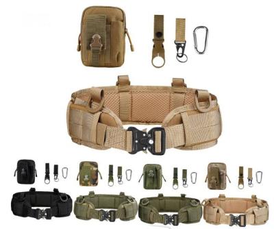 China Multi-Functional Tactical Waist Belt Set, Outdoor MOLLE Tactical Belt For Military Enthusiasts And CS Field Combat for sale