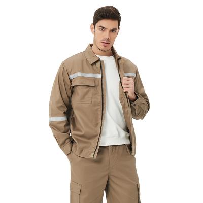 China Cotton FR Fireproof Suit Set  International Standards For Oil Petrochemical Mining And Electrical Industry Fire-Resistant Workwear for sale