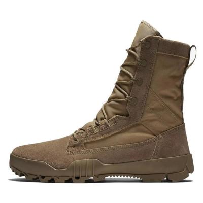 China Botas de cuero tácticas para hombre de la selva de la suela exterior de goma 8