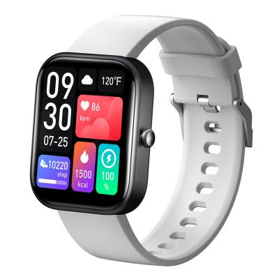 China Waterproof Smart Touch Screen Sports Fitness Watch Blood Oxygen Temperature Wireless Charging Screen High Definition Digital Watch for sale