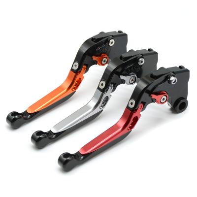 China 1 Pair Motorcycle Brake Clutch Lever Pivot Brake Clutch Lever Motor Brake Adjustable Folding Aluminum Clutch Lever For APRILIA RSV4 FACTORY 09-16 for sale