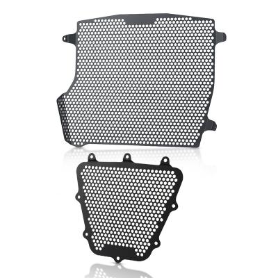 China Motorcycle Accessories Aluminum Radiator Grill Guard Cover Protector And Oil Cooler Cover Ser For DUCATI XDiavel S X-Diavel 2016-2020 for sale