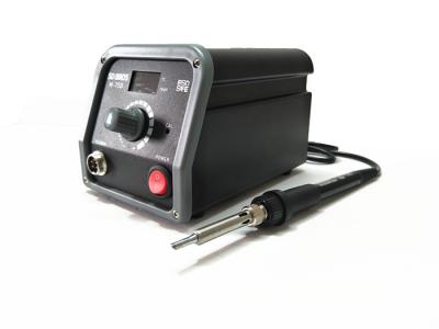 China Temperature Controlled Soldering Iron Station 75W Anti Static Knob Adjustment for sale