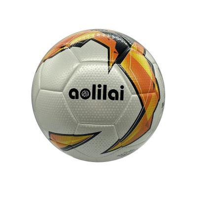 China High Quality Outdoor Exercising Thermal Bonded TPU Leather Size 5 Soccer Football pelotas de futbol for sale