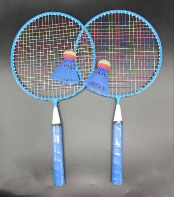 China Sound New Design Different Colors Set Customized Logo Carbon Graphite High Quality Badminton Full Racket for sale