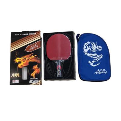 China 2022 Wholesale Professional Lymphatic Fast Speed ​​Table Tennis Racket Wooden Paddle Set For Training for sale