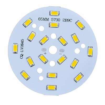 China Reunião de PCB LED com luzes LED e certificado CCC Min. Tamanho do buraco 0,25 mm à venda