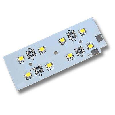 China Professional of LED Aluminum PCB and PCBA OEM Service with Min. Hole Size 0.25mm 10mil for sale