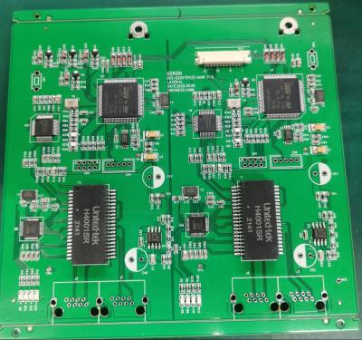 Chine Jaune HASL Finition de surface Assemblage de carte de circuit imprimé industriel à vendre