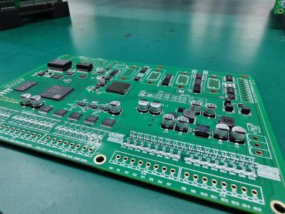 Cina Circuito di rilevamento dell'oro PCB multistrato con finitura di superficie bianca e HASL in vendita