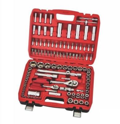 China Auto Repair 108pc 1/4Dr 1/2Dr. Plug Set CRV Quality Auto Car Repair Kit for sale