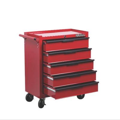 China Garage Shop Tools 5-Drawer Tool Resistant Cart for sale