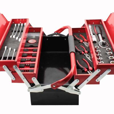 China 167Piece repair tool kit with metal boolbox for sale