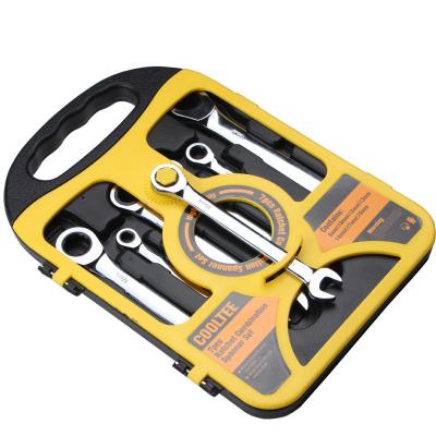 China Strong Combination 7pc Ratchet Wrench Set for sale