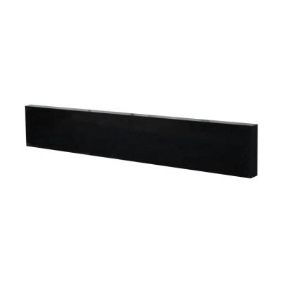 China Black Granite Material Square Head Ruler And Granite Straight Edge Leveling Ruler 750*100*40mm Accept Custom for sale