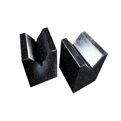 China Fast Delivery Granite Block Makers Vee Blocks High Precision Black Accept Custom Made for sale