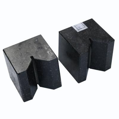 China Jinan Granite Vee Blocks High Precision Black Accept Custom Made for sale