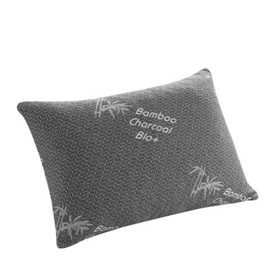 China Viable Wholesale Hypoallergenic Bamboo Charcoal Shredded Memory Foam Filler Pillow for sale