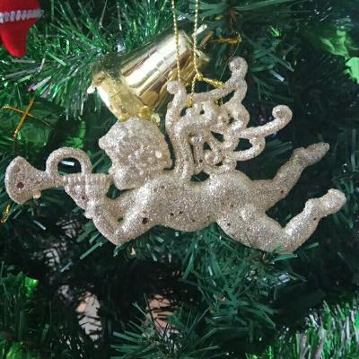 China Dongguan Plastic Angel KOALA Christmas Tree Ornament Non-Toxic Golden Decoration for sale