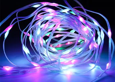 China 3D Pixel LED Light Waterproof Outdoor Addressable RGB Pixel Light Strings For Christmas for sale